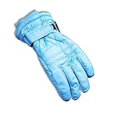 IMAGE OF Winter Warm-Up - Girls Ski Gloves, Turquoise (Size Medium)