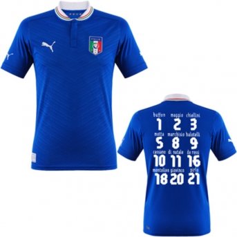 Italien Spieler Trikot Home 2012, XXL