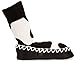 Mocc Ons Moccasin Style Slipper Socks, Cow Print - 6-12 Months