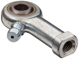 RBC Heim Bearings HF4CG 0.2500″ Bore, .2500-28 Threads Female Rod End Bearing, 4 Piece Metal-To-Metal With Grease Fitting