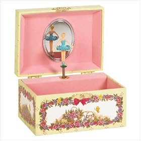 Paper musical jewelry box - Style 27266