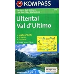 Ultental / Val d' Ultimo1 : 25 000: Wandern / Rad / Skitouren. Escursioni / Bike / Sci alpinismo. GPS-genau