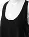 Doublju Womens Womens Shirring Botton Tank Top Style Blouse