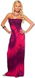 Sexy Flattering New Boho Strapless Long Tube Colorful Batik Spring Maxi Dress