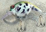 JLVLures Shallow Crankbait Crappie : Diver Lures JLV Freshwater Smallmouth Steelhead Pike Salmon Trout Perch Whiper Mid Depth Walleye Casting Bass Hook Treble Bronze Boat Dock Brook Bay Little Stump River Trolling Weed Surface Topwater Shad
