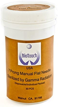 BioTouch FEATHER TOUCH 7 Prong Needles for Manual Pen Permanent Makeup Microblading 30 per box