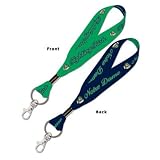 University of Notre Dame Fighting Irish Lanyard Style Keychain NCAA College Sports Team Key Strap Key Ring