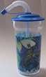 Batman Chidren's Drink Cup with Lid and Straw Plastic