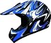Sports : Motorradhelm Motocross / Enduro, Max606-BL