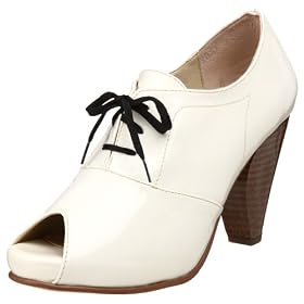 olsenHaus Women's Charm Oxford - Free Overnight Shipping on New Styles, Free Return Shipping: endless.com :  rounded toe endless black and white white