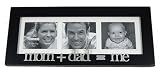 Review Malden 4065-30 / Mom+Dad=me Wood 3 Opening Picture Frame Collage for 3x3