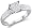 Diamond Engagement Ring Sterling Silver Anniversary Bridal (0.15 CT), Size 5