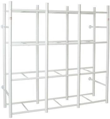 Tote Storage System in 69 inches height with 4-Shelf Shelving Unit