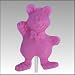 Yummy Treats VA3MX60 Teddy Bear Designer Lollipops - Bag of 60