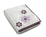 Kimberly Grant Pomegranate Ribbed Velboa Blanket