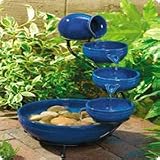Smart Solar SS23970R01 Solar Cascade Ceramic Blue
