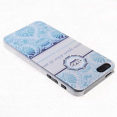 Pantapma @Zircon Crown Pattern Embossment Back Case for iPhone 5/5S