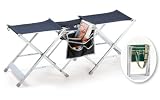 Portable Foldable Lightweight 2 Person Sporting Event Chair - Green