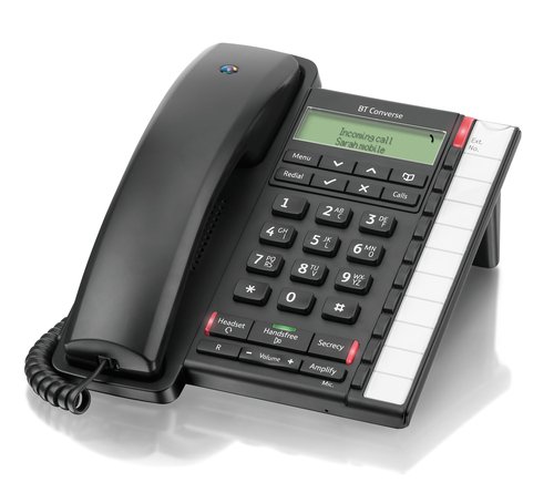 BT Converse 2300 Corded Telephone - Black