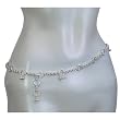 Back Belly Chains in Sterling Silver Length 34.5 inches