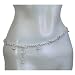 Jewellery from India handmade waist belly chain sterling silver 32.5 inches Length