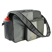 O Yikes Messenger Diaper Bag - Frosted Titanium