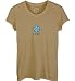 Life is good Women`s Hibiscus Fitted Crusher Short Sleeve Tee