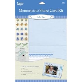 CARD MAKING KIT BABY BOY by Alvin