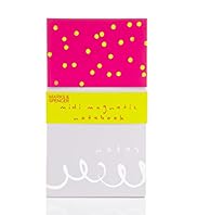 Neon Stationery Range Midi Notebook with Magnetic Closure