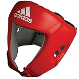 Adidas Boxing Head Guard 'AIBA' Licensed CE - Red - X-Large