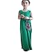 PanDaDa Girls Princess Beach One Piece Dress Bohemia Sundress Long Skirts 3-8y