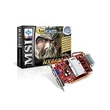 MSI NX8600GT-TD1GEZ nVidia GeForce 8600GT 1GB DVI HDTV S-Video SLI PCIE - Retail