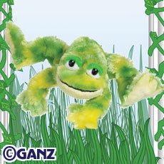 Webkinz Tie Dye Frog by Ganz