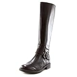 Nine West Women's Fearn Engineer Boot,Dark Brown,9 M US