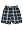 E-Land - Toddler Boys Plaid Shorts, Navy, White (Size 2T)