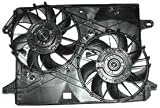 TYC 621160 Chrysler/Dodge Replacement Radiator/Condenser Cooling Fan Assembly
