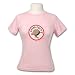 Peter Puck Women's Retro Short Sleeve T-Shirt (Pink)