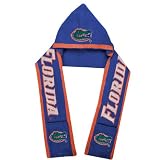 Florida Gators 2011 Team Stripe Hooded Knit Scarf w/ Pockets