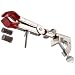Talboys 916068 Nickel-Plated Zinc 2-Prong Single Adjustment Swivel Clamp, 180mm Length, 95mm Grip Size, Large