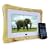 7 Inch Digital Photo Video Picture Frame - Ivory Desktop Desk Photo Player 7" Screen with Remote Control