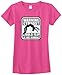 Threadrock Big Girls' Warning Gymnast Could Flip at Any Moment Fitted T-Shirt L Fuchsia