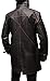 WD Men's Brown Trench Leather Coat Jacket ►BEST SELLER◄ L