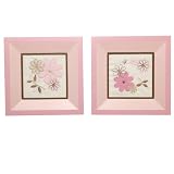 Nautica Haylie 2 Piece Framed Art, Pink/Tan