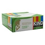 KIND Plus Nutrition Bars, Almond Cashew + Omega 3 12 ea