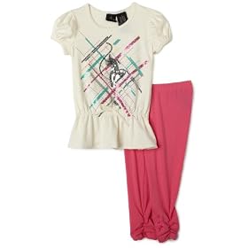 Baby Phat Girls 2-6x Legging Set