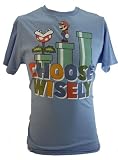 Super Mario Brothers (Bros.) (NES WII) Mens T-Shirt - 