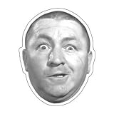  : The Three Stooges - Curly Head Decal - Sticker