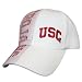 Southern California Trojans Adjustable USC Trace Cap - White/Cardinal NCAA Hats