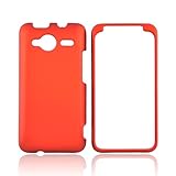 ORANGE Rubberized Hard Case Cover For HTC EVO Shift 4G
