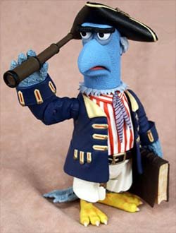 Muppets Series 4 Mr. Samuel Arrow action figure